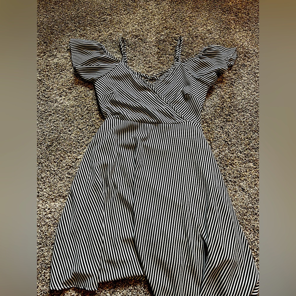 Maurice’s wrap top off the shoulder asymmetrical dress